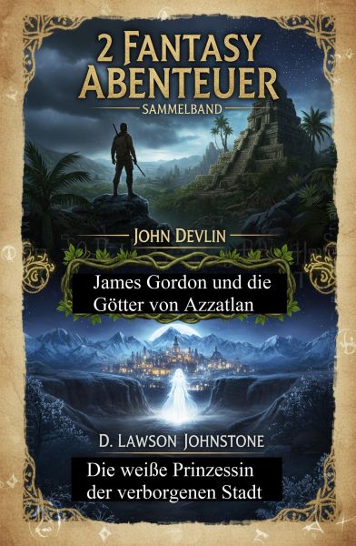 2 Fantasy Abenteuer: James Gordon und die Götter von Azzatlan / Die weiße Prinzessin der verborgenen
