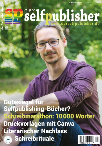 der selfpublisher 3-2026, Heft 43, September 2026