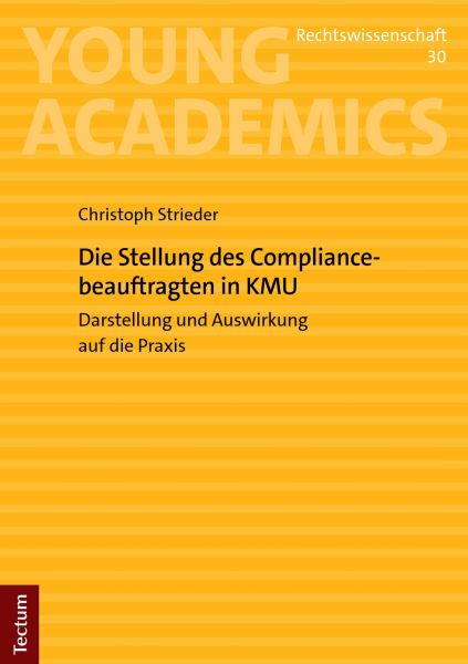 Die Stellung des Compliancebeauftragten in KMU