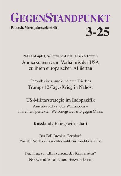 GegenStandpunkt 3-25