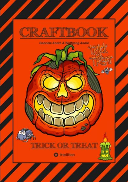 CRAFTBOOK - 100 SEITEN GESPENSTISCHES HALLOWEEN - GEISTERSPIEL - RÄTSEL - GRUSELIGE MOTIVE - DIA DE