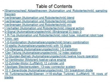 Technisches Woerterbuch Mechatronik ; deutsch-englisch