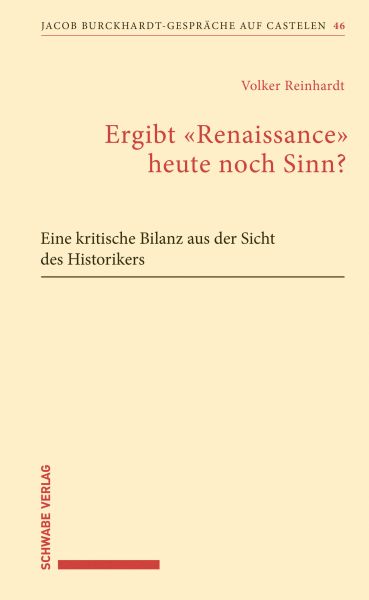 Ergibt «Renaissance» heute noch Sinn?