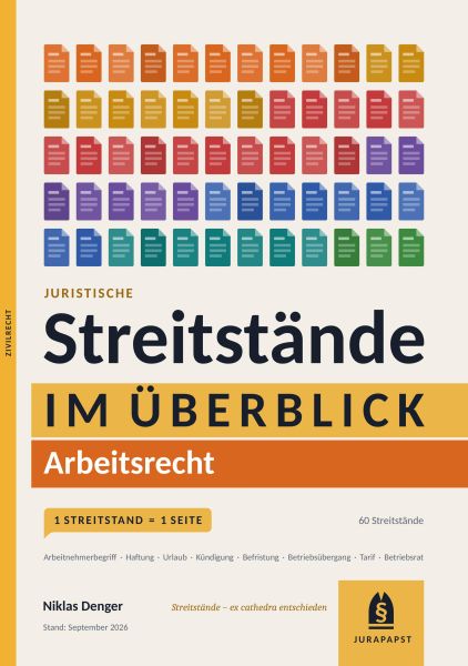 Streitstände Arbeitsrecht im Überblick