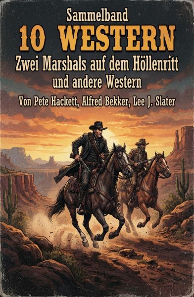 Sammelband 10 Western: Zwei Marshals auf dem Höllenritt und andere Western