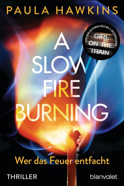 Cover Paula Hawkins: A Slow Fire Burning