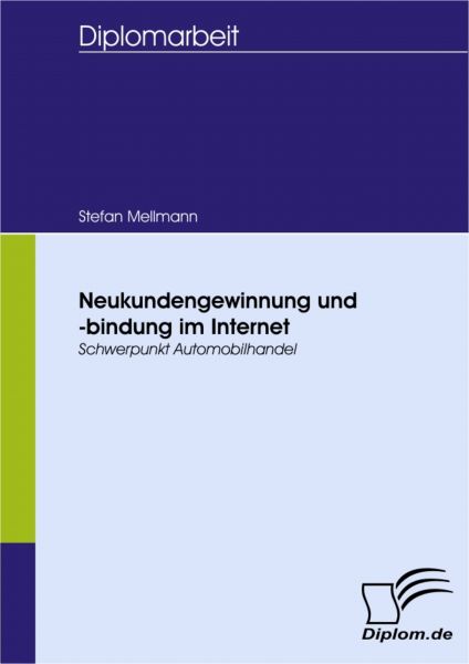 Neukundengewinnung und -bindung im Internet