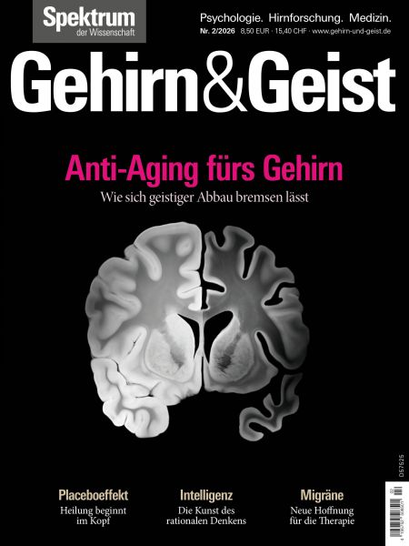 Gehirn&Geist 2/2026 Anti-Aging fürs Gehirn
