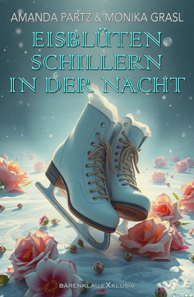 Eisblüten schillern in der Nacht