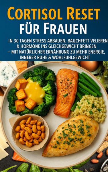Cortisol Reset für Frauen: In 30 Tagen Stress abbauen, Bauchfett verlieren & Hormone ins Gleichgewic