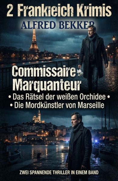 2 Frankreich Krimis: ​Commissaire Marquanteur - Das Rätsel der weißen Orchidee / Die Mordkünstler vo