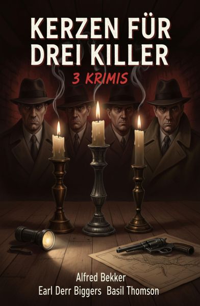 Kerzen für drei Killer: 3 Krimis