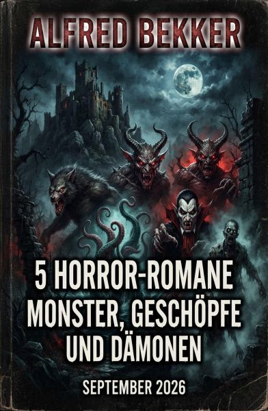 5 Horror-Romane: Monster, Geschöpfe und Dämonen September 2026
