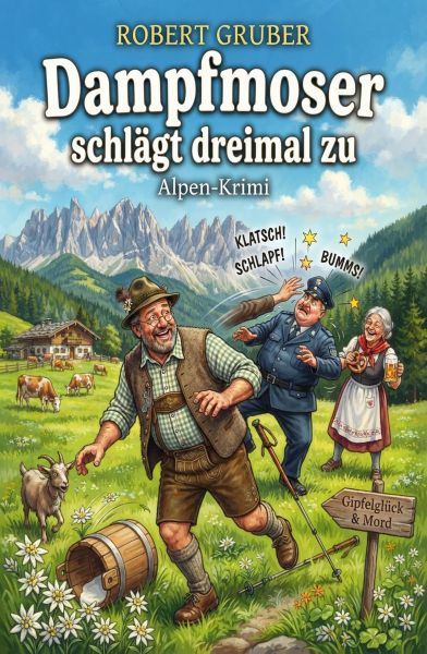 Dampfmoser schlägt dreimal zu: Alpen-Krimi: Kommissar Dampfmoser ermittelt 28