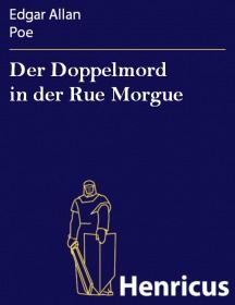 Der Doppelmord in der Rue Morgue