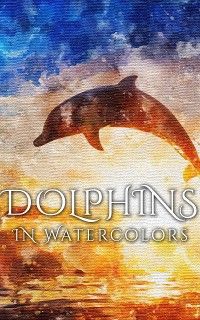 Dolphins In Watercolors