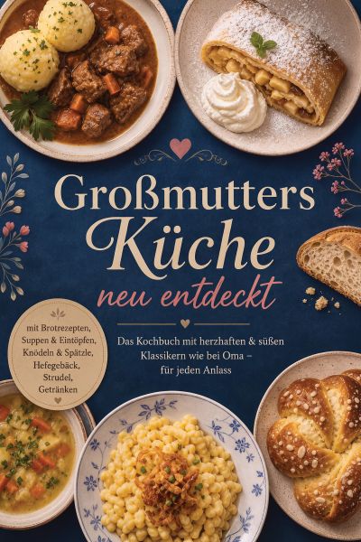 Großmutters Küche neu entdeckt: Das Kochbuch mit herzhaften & süßen Klassikern wie bei Oma – für jed