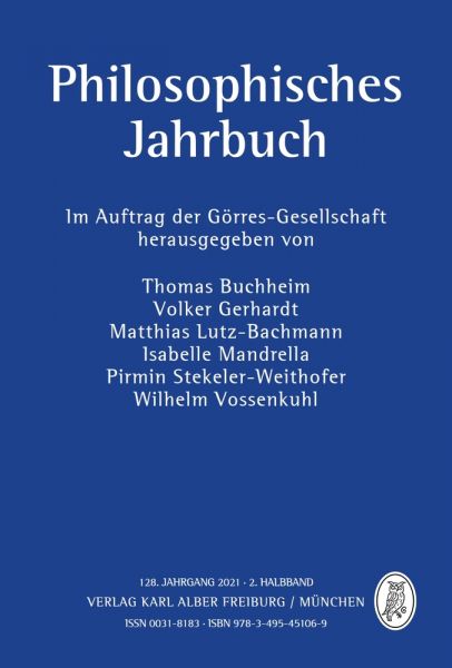Philosophisches Jahrbuch 2/2021