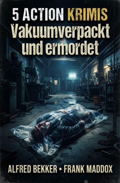 5 Action Krimis: Vakuumverpackt und ermordet