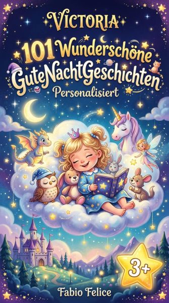Victoria. 101 Wunderschöne Gute Nacht Geschichten. Personalisiert