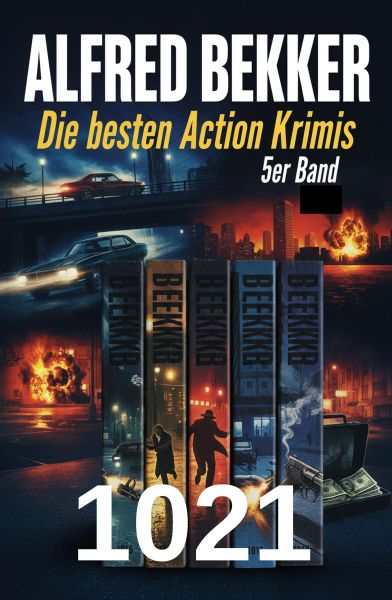Die besten Action Krimis 5er Band 1021