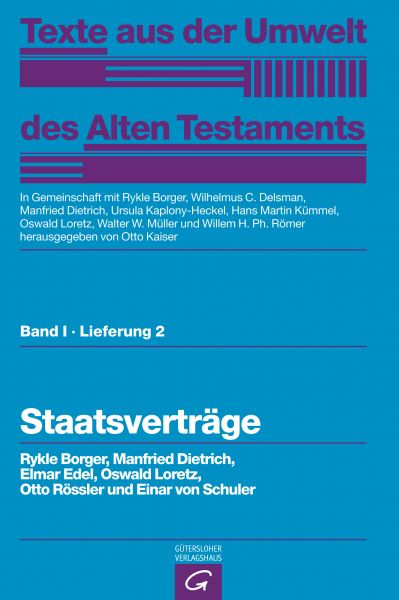 TUAT 1,2: Staatsverträge