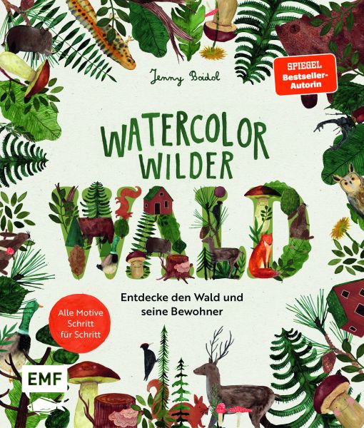 Watercolor –Wilder Wald