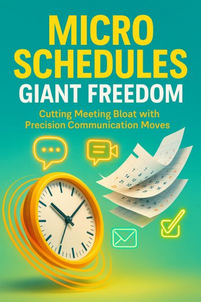 Micro Schedules, Giant Freedom