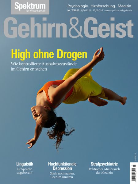 Gehirn&Geist 7/2026 High ohne Drogen