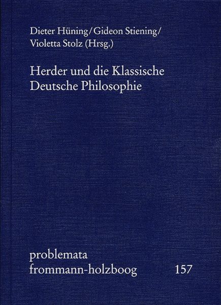 Herder und die Klassische Deutsche Philosophie