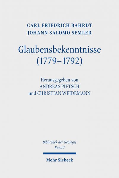 Glaubensbekenntnisse (1779-1792)