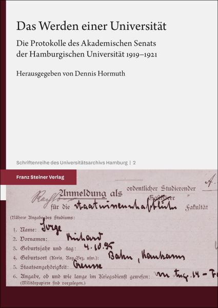 Das Werden einer Universität