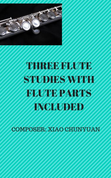 Three Flute Studies with Flute Parts
