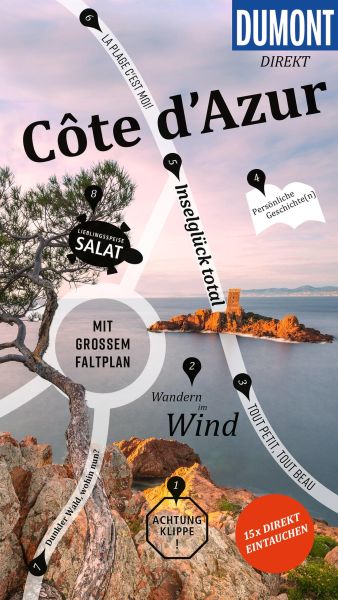 DUMONT direkt Reiseführer E-Book Côte d´Azur