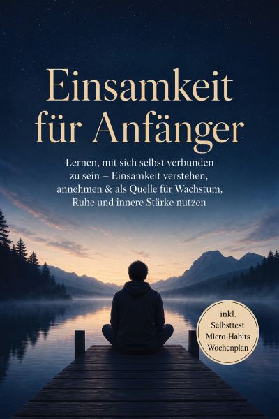 Einsamkeit für Anfänger: Lernen, mit sich selbst verbunden zu sein – Einsamkeit verstehen, annehmen
