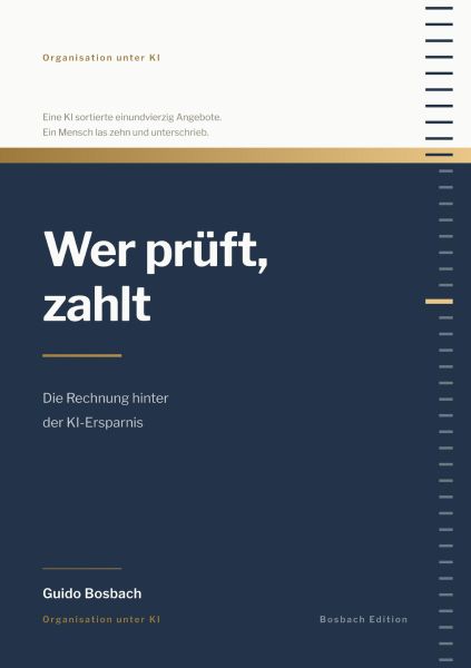 Wer prüft, zahlt