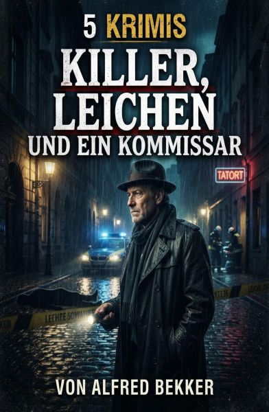 5 Krimis: Killer, Leichen und ein Kommissar
