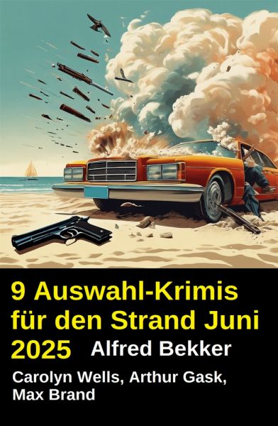 9 Auswahl-Krimis für den Strand Juni 2025