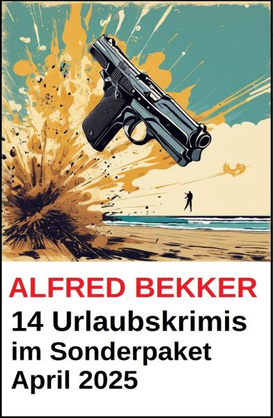 14 Urlaubskrimis im Sonderpaket April 2025