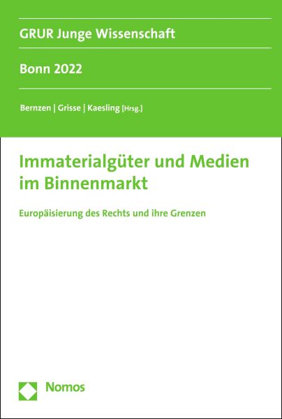Immaterialgüter und Medien im Binnenmarkt