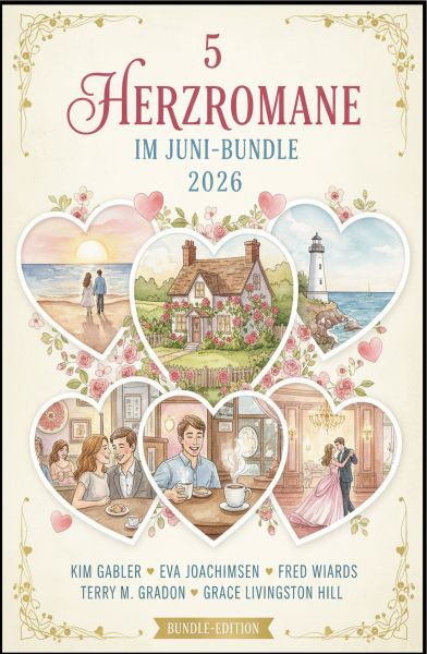 5 Herzromane im Juni-Bundle 2026