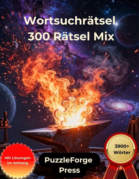 Wortsuchrätsel – 300 Rätsel Mix