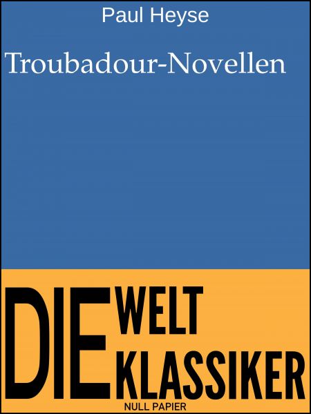 Troubadour-Novellen