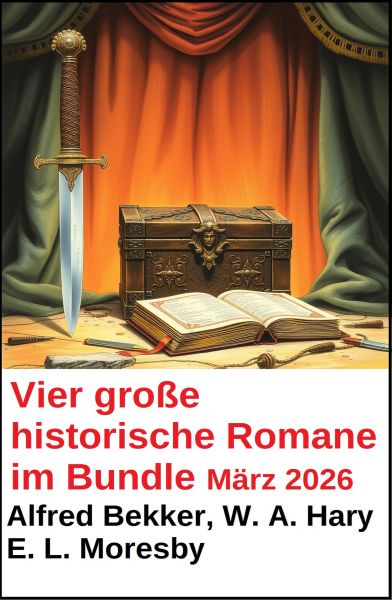 Vier große historische Romane im Bundle März 2026