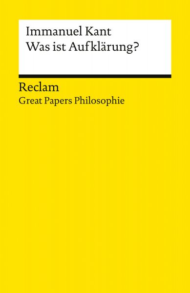 Beantwortung der Frage: Was ist Aufklärung?