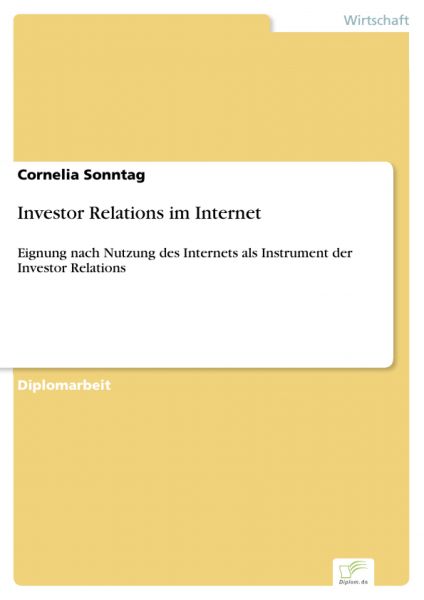 Investor Relations im Internet