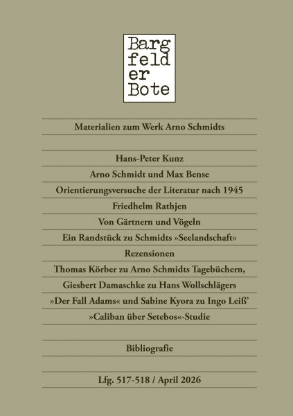 Bargfelder Bote 517-518. Lieferung