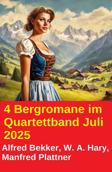 4 Bergromane im Quartettband Juli 2025