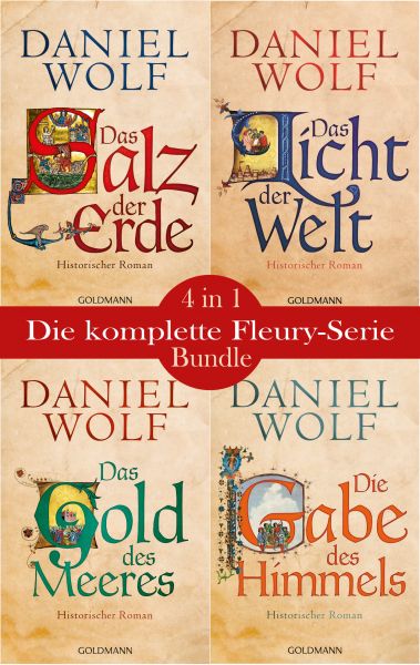 Die Fleury-Serie: Das Salz der Erde / Das Licht der Welt / Das Gold des Meeres / Die Gabe des Himmel