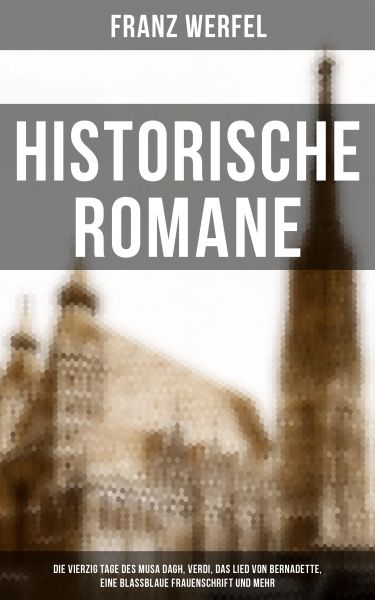 Historische Romane: Die vierzig Tage des Musa Dagh, Verdi, Das Lied von Bernadette, Eine blassblaue